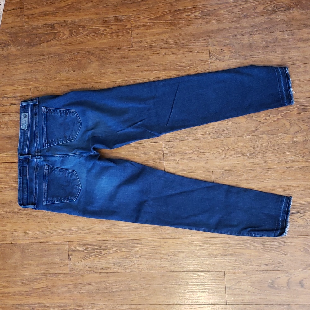 AG Adriano Goldschmied Dark Blue Skinny Jeans Midi - Picture 7 of 7